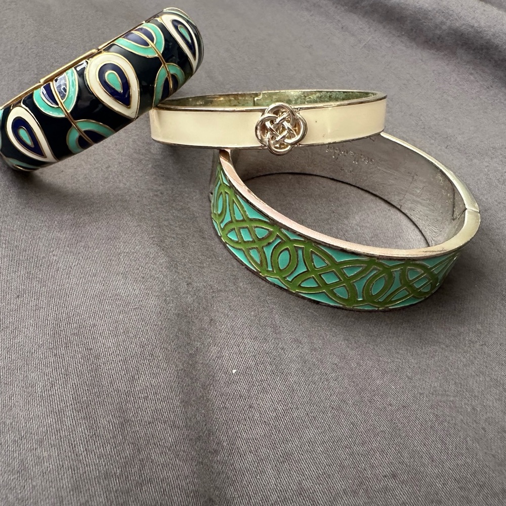 Stella & Dot Enamel Bracelets